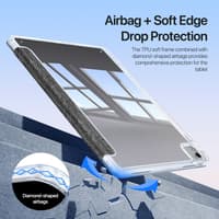 Apple iPad 11" (2025) / iPad 10.9" (2022) Dux Ducis Unid Series Flip Case, Black – Bild 6