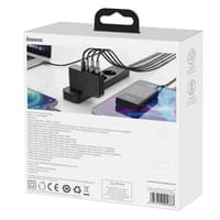 Baseus - GaN2 Pro - Fast charger 2C+2U, 100W EU, Black (CCGAN2P-L01) – Bild 6