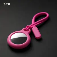 Porte-clés AirTag - RPD Coque rigide avec dragonne, Rose – Bild 4