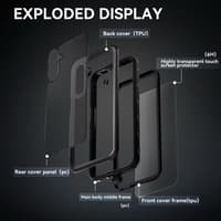 Samsung Galaxy A17 - Redpepper IP68 SAM Series Wasserdichtes Outdoor Case, schwarz – Bild 7