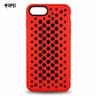 iPhone 7/8 Plus - Custodia traforata, rosso