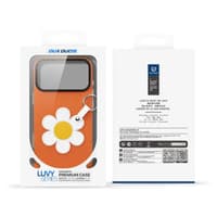 iPhone 17 Pro Max - Dux Ducis - Luvy Series, Love Edition, orange – Bild 12