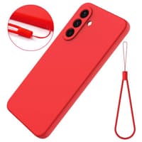 Samsung Galaxy A17 5G - Silicone protective case, red – Bild 7