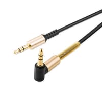Hoco AUX cable 1 meter, UPA02 AUX Spring Audio, black – Bild 2