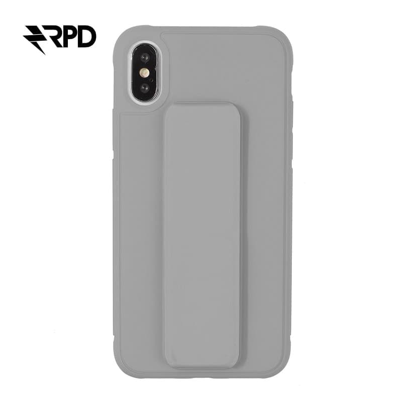 iPhone XR - Hand Holder Case Grau