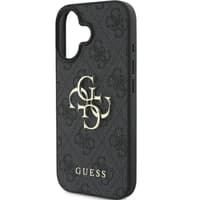 iPhone 16 - Guess Metal Logo Case Black – Bild 4