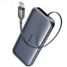 Mcdodo FreeGo 35W Powerbank 10000mAh mit USB-C Kabel, LED Display, Schwarz