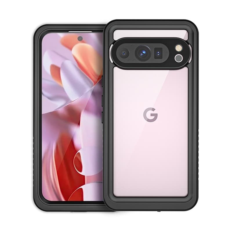 Google Pixel 9 Pro XL - Redpepper IP68 FS Series Wasserdichtes Outdoor Case, schwarz – 3