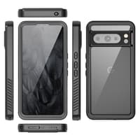 Google Pixel 8 Pro - Redpepper IP68 FS Series Wasserdichtes Outdoor Case, schwarz – Bild 8