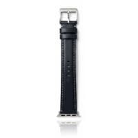 Apple Watch armband (38/40/41mm) - Leder Blau – Bild 1
