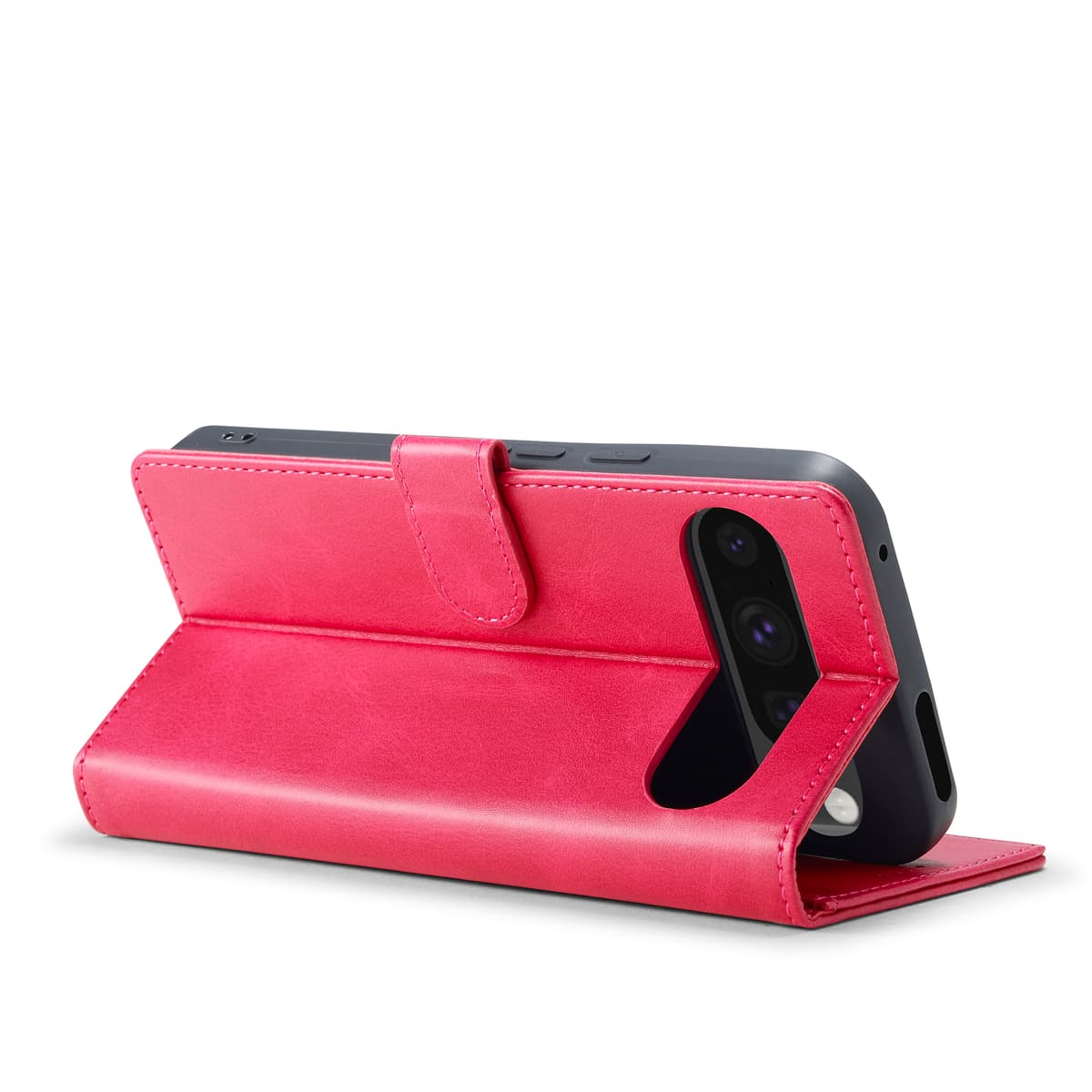 Google Pixel 10 / 10 Pro - LC.IMEEKE Wallet Etui mit 3 Kartenfächern & Magnetverschluss, Pink – 3