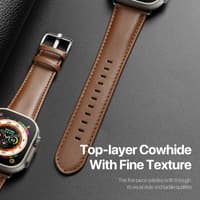 Apple Watch - DUX YS Version Strap (42mm/44mm/45mm/46mm(10.Gen)/49mm) Brown – Bild 5