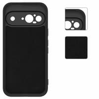 Google Pixel 9 - Silicone protective case, black – Bild 3