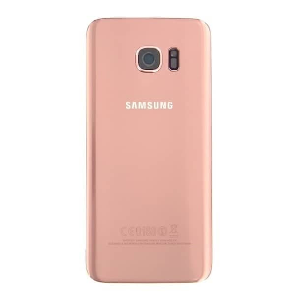 Samsung Galaxy S7 EDGE Backcover rose gold original, neu, original