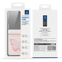 Galaxy Z Flip8 - Dux Ducis - Serie Luvy Butterfly, Edizione Love (Farfalla), rosa chiaro – Bild 9
