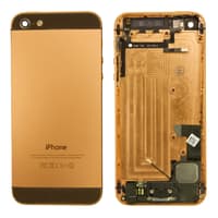 Apple iPhone 5 Backcover gold/gold without Logo, new, original – Bild 1