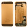 Apple iPhone 5 Backcover gold/gold without Logo, new, original