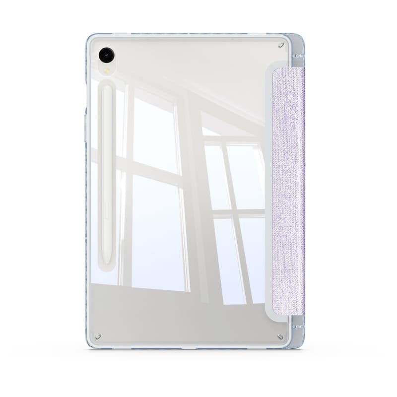 Samsung Galaxy Tab S9 FE / Tab S9 - Dux Ducis Unid Series, custodia flip stand-up, viola – 2