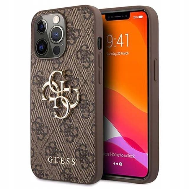 iPhone 15 - Guess PU Saffiano MagSafe Case Black GUHCP15S4GMGBR