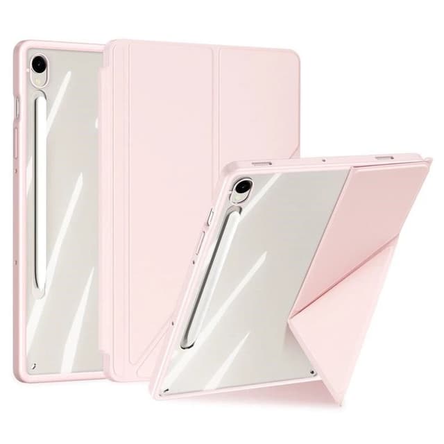 Samsung Galaxy Tab S10 FE/S9 FE/S9 - Dux Ducis Magi Series, attachable flip case, pink