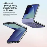 Galaxy Z Flip8 - Dux Ducis - Série Luvy Shell, édition Love (coquillage), violet – Bild 7