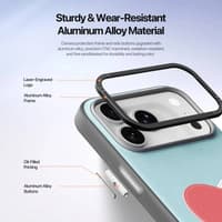 iPhone 17 Pro Max - Dux Ducis Luvy Series, Love Edition, Sky Blue – Bild 8