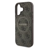iPhone 16 Plus Guess MagSafe BackCase Braun – Bild 4