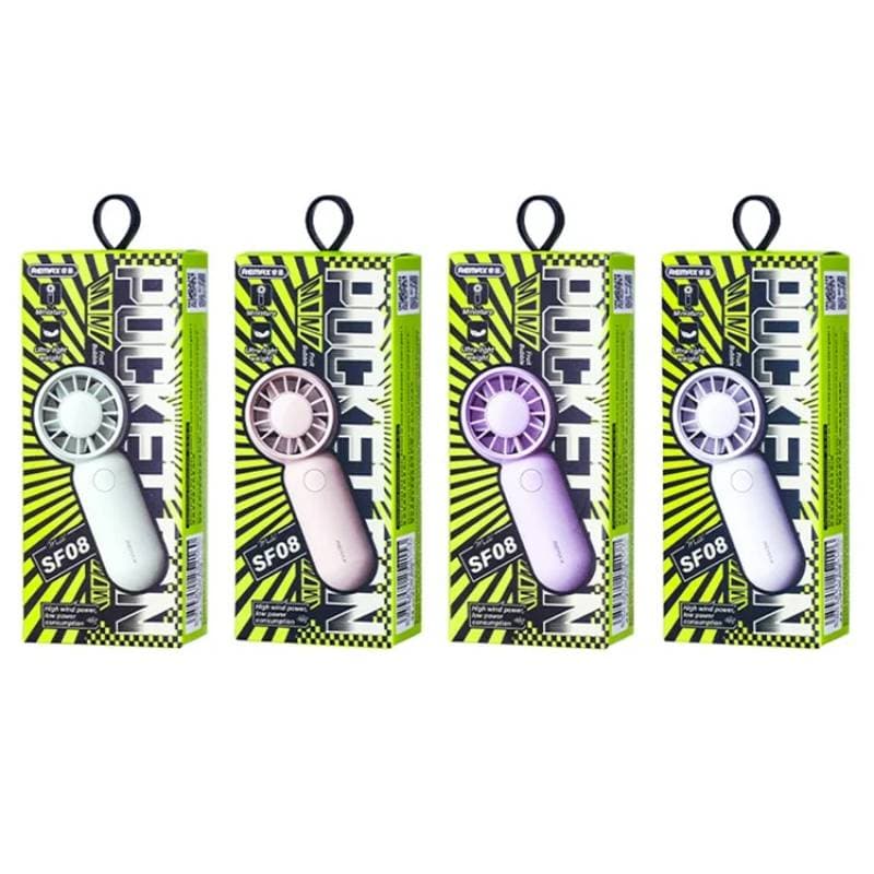 REMAX RS-SF08 Mini Fruit Bubble pocket fan, pink – 2