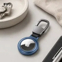 AirTag Schlüsselanhänger - RPD Metall Case, magnetischer Verschluss, Dunkelblau – Bild 2