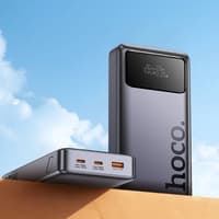 Hoco - Q40 Leader PD65W Powerbank mit digitalem Display, 25000mAh, dunkelgrau – Bild 6