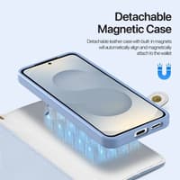 Samsung Galaxy S26 Plus - Étui Dux Ducis Lawa Premium bleu clair – Bild 5