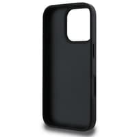iPhone 16 Pro - Guess Metal Logo Case Schwarz GUHCP16L4GMGGR – Bild 7