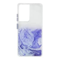 Samsung S21 Ultra Blue Ocean transparent case – Bild 1