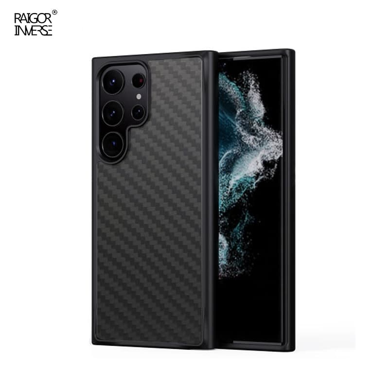 Samsung Galaxy S25 Ultra - Raigor Scott Series Case Black Carbon