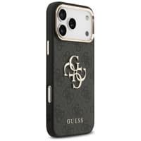 iPhone 17 Pro Max - Metal Logo Gold Case, Black GUHCP17X4GMGCGR – Bild 4