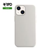 iPhone 14 - Custodia in silicone bianca, solida – Bild 1