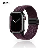 RPD Magnos Cinturino Magnetico Nylon per Apple Watch 44/45/46/49mm - Ciliegia Profonda – Bild 1