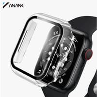 ANANK Apple Watch 40mm - Tempered Glass / Armored Glass with Bumper Case, Transparent – Bild 1
