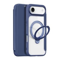 iPhone Air - DUX Ducis Skin X Pro Series Flip Case, Cases (front & back), Blue with MagStand – Bild 1