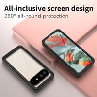 Google Pixel 9A - Custodia impermeabile per esterni Redpepper IP68 Serie FS, nero – Bild 2