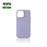iPhone 15 - Custodia in silicone lavanda a tinta unita