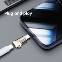 Rock - RCL0021 Adapter USB Type-C Female to Lightning Adapter Male, Gold – Bild 6