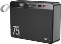 Hoco J94 Overlord - Hoco Powerbank mit digitaler Anzeige, große Kapazität, Schwarz – Bild 2