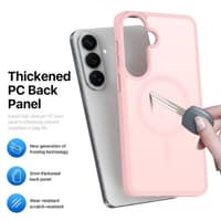 Samsung Galaxy S26 Plus - Dux Ducis Yind Series mit Magsafe in Hellpink – Bild 5