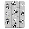 Mutural - iPad 10/11 Gen. Klapphülle mit Stifthalterung, Hi Panda