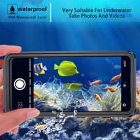 Samsung Galaxy A52/A52s - Custodia impermeabile per esterni Redpepper IP68, nero – Bild 4