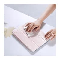 iPad Air 11 / Air 4/5 10.9 / Pro 11 - Dux Ducis Unid Series, aufstellbares Flip-Etui, Pink + Herzen – Bild 4