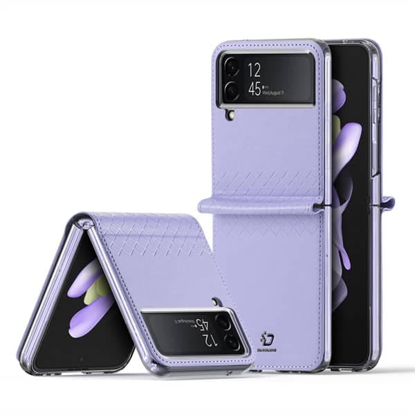 Samsung Galaxy Z Flip 4 - Dux Ducis Bril Series violet