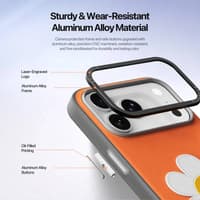iPhone 17 Pro Max - Dux Ducis - Luvy Series, Love Edition, orange – Bild 8