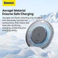 Baseus - Simple 2 - Wireless charger, 15W, Black (CCJJ050001) – Bild 3